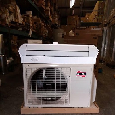 RUUD UOSH12AFWJ UIWH12AVFJ 1 TON SINGLE ZONE OUT IN AC HP MINI SPLIT SYSTEM EBay
