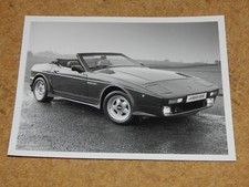 Genuine TVR 450SE CONVERTIBLE B&W Press Photograph 