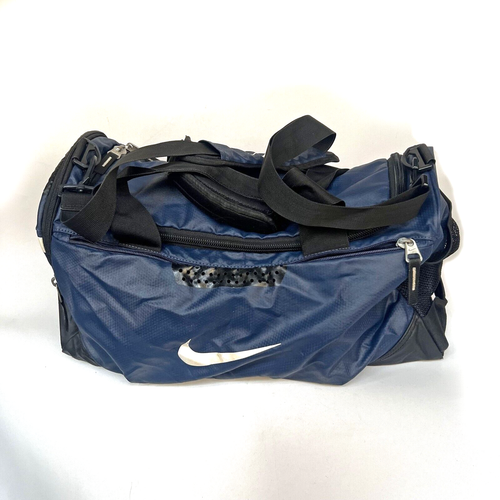 Bolsa de deporte de gimnasio Nike de colección de los 90 azul Big Swoosh deletrear 20" - Imagen 11 de 19