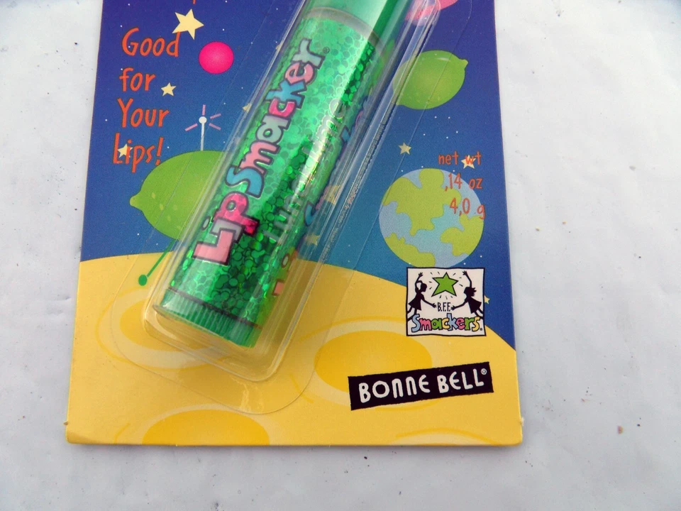 Nuevo Vintage Bonne Bell Lunar Lima y Regaliz Lanzamiento Labios Smacker Labios Cósmicos Foto 3 de 4