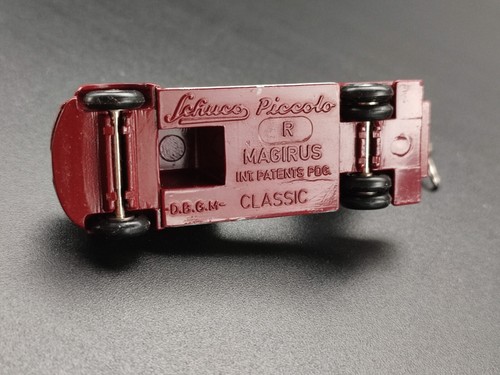 Schuco Magirus Deutz Fire Truck Piccolo 747 (1:90) Dark Red Box - Picture 9 of 9