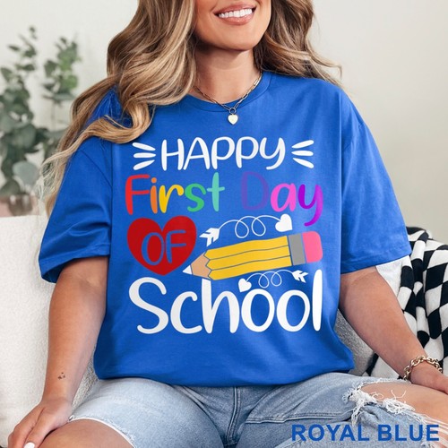 Camisa Feliz Primer Día de Escuela, Camisa Primer Día de Escuela, 201726 - Imagen 22 de 24