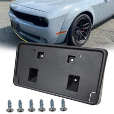 For 2015-2022 Dodge Challenger Front License Plate Frame Tag Holder Bracket