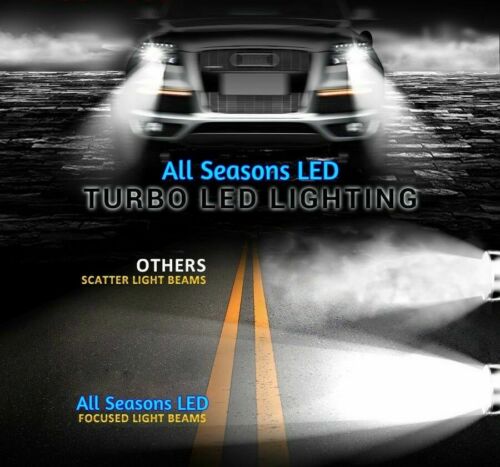 LED Headlight Kit or Foglight Kit, 96W & 12000LM/Set - H4/HB2/9003 Hi/Lo - 6000K - Picture 6 of 7