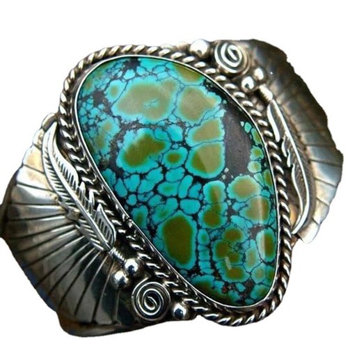 Gift Size 6-10 Vintage Indian Style Gorgeous Blue Turquoise Elegant Fashion - Picture 5 of 16