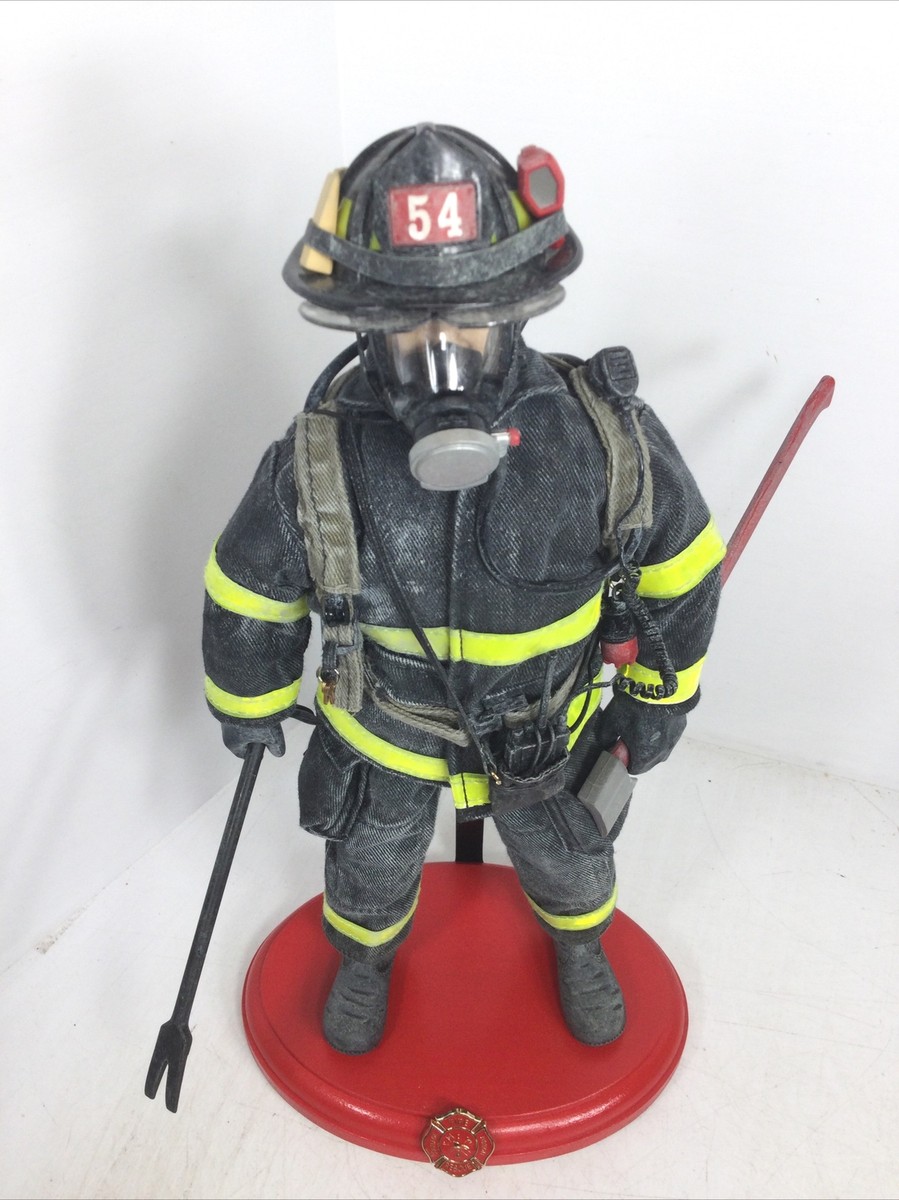 1/6 CUSTOM 9/11 TRIBUTE ENGINE-54 NYFD FIREFIGHTER FIREMAN +