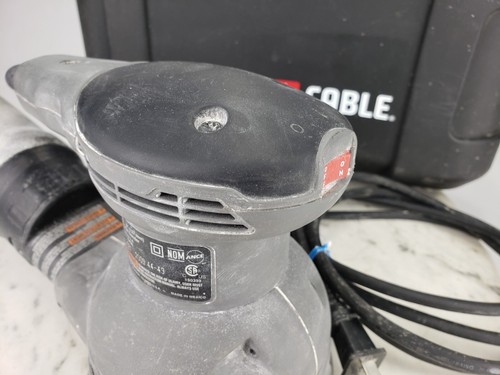 Porter Cable Random Orbit Sander 5-inch Disc 343 Case 8 Hole Sanding Tool Filter - Picture 8 of 17