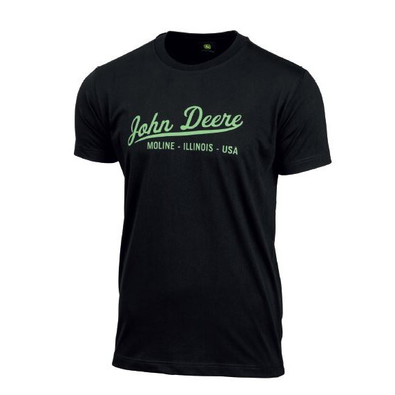 John Deere Black T-Shirt MCL2022080 UK
