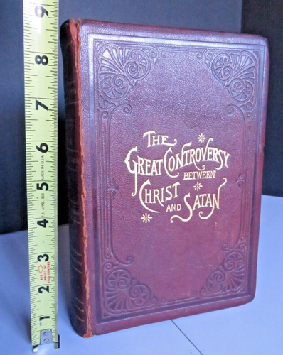 1891 THE GREAT CONTROVERSY *VIDEO* Between Christ and Satan by E.G. WHITE - Picture 1 of 24