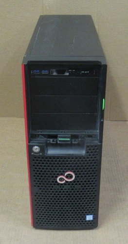 Fujitsu Primergy TX1330 M2 4-Core E3-1270v5 32GB RAM 4-Bay SAS+ SSD Tower Server