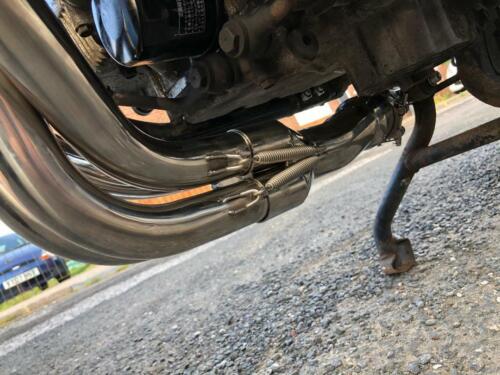 Stainless Steel Full Exhaust System with Stubby Can for GSF1200 Bandit 96-06 - Picture 6 of 7