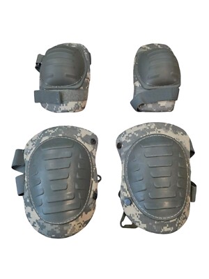 USGI Knee And Elbow Pad Set UCP ACU 