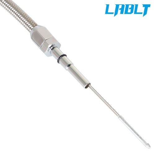 LABLT LS Flexible Stainless Oil Dipstick For LSX LS1 LS2 LS2 LS6 4.8L 5.7L 6.0L - Foto 6 di 10