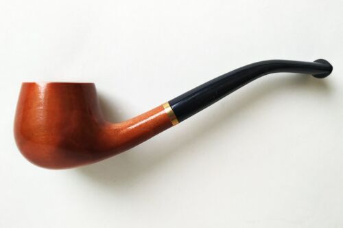 Mr. Brog Elegante Tabak Pfeife Smoking Pipe № 29 Caro Teak Birnenholz Hand Made - Bild 5 von 10