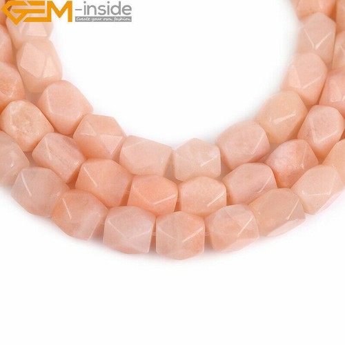 Cuentas poligonales de piedras preciosas naturales Freeform para hacer joyas 15" 8X11 mm enteras - Imagen 23 de 98
