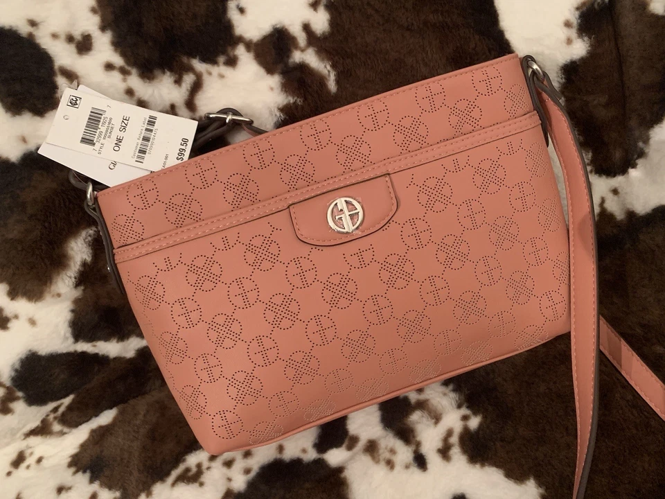 Bandolera perforada Giani Bernini puesta de sol nueva con etiquetas 99,50 Foto 4 de 4