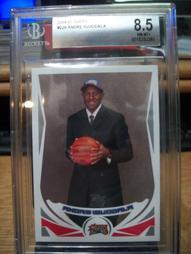 ANDRE IGUODALA 2004-05 Topps #229 BGS NM-MT+ 8.5 Warriors, Sixers RC - Picture 1 of 1