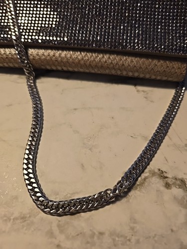 SWAROVSKI CLUTCH BAG WITH POCKETS CRYSTALS VGC 8inches Wide X 5 Inches EXCELLENT - Picture 20 of 24