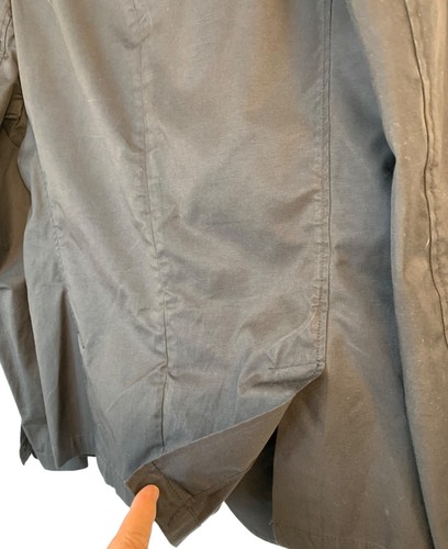 Rag & Bone For Barneys Black Modern Fit Sport Coat 40R Cotton Blend Blazer 9001 - Picture 7 of 11