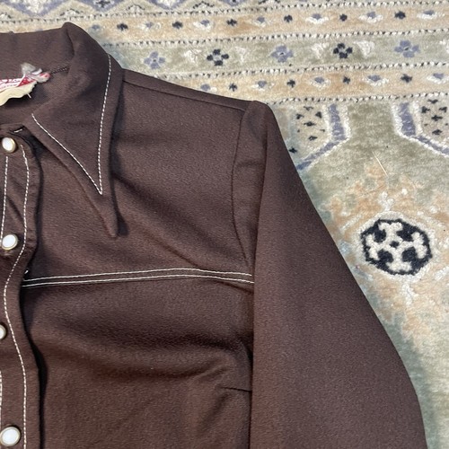 Vintage Nicole Sportswear Western Leisure Shirt Jacket Women’s Sz 16 1970s Disco - Picture 3 of 10