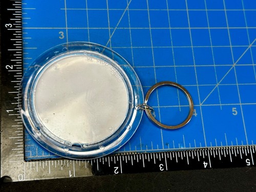 Custom Insert Your Own Picture Keychain - Round Key Ring Chain by Creatology - Imagen 6 de 16