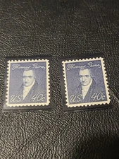 Prominent Americans 1968 US Scott # 1292 40c  MNH Thomas Paine - #3709