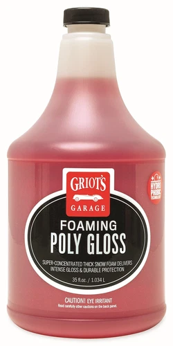 Griot's Garage Foaming Poly Gloss for Car Cleaning and Detailing, Spray Wash ...