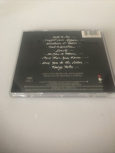 Anita Baker - Compositions (1990) - CD - VG+ - Picture 2 of 3