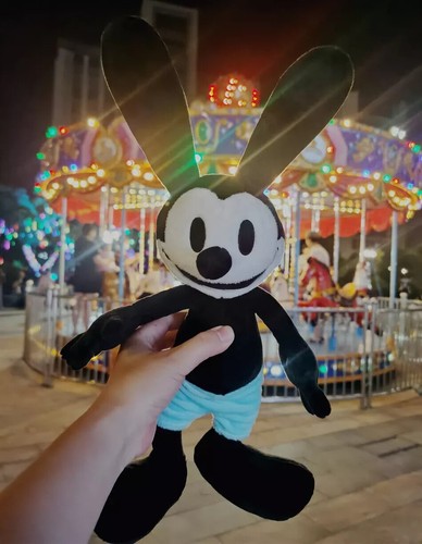 Disney Plush toy Oswald The Lucky Rabbit 25cm Gift - Picture 3 of 5