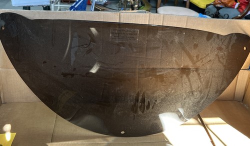 Jet Technologies Boat Windshield 33 1/4” Smoke Plexiglass - Bild 2 von 2
