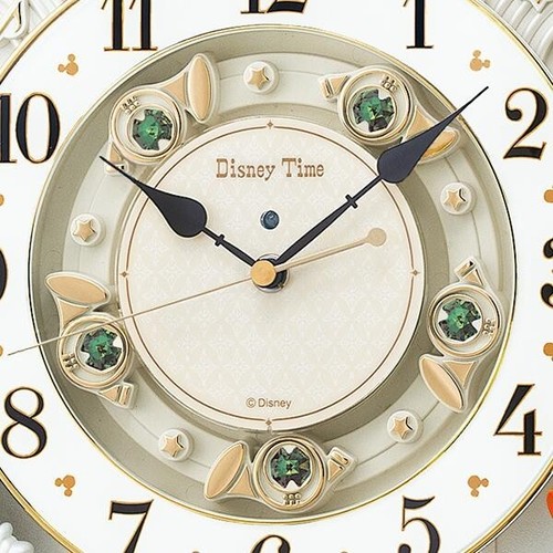 Seiko  Wall Clock Mickey Mouse Radio Analog Karakuri 12 Melodies FW580W Japan - Picture 5 of 7