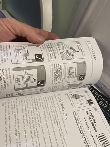 Dualit Architect CAT2/4 Toaster Genuine Spare Part - Instructions & Leaflets - Picture 4 of 9