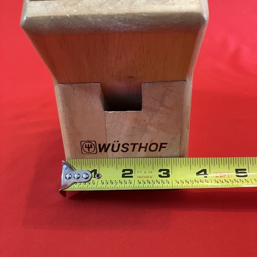 Bloque de cuchillos Wusthof Storage 9 ranuras SOLAMENTE / madera natural WÜSTHOF - Imagen 5 de 12