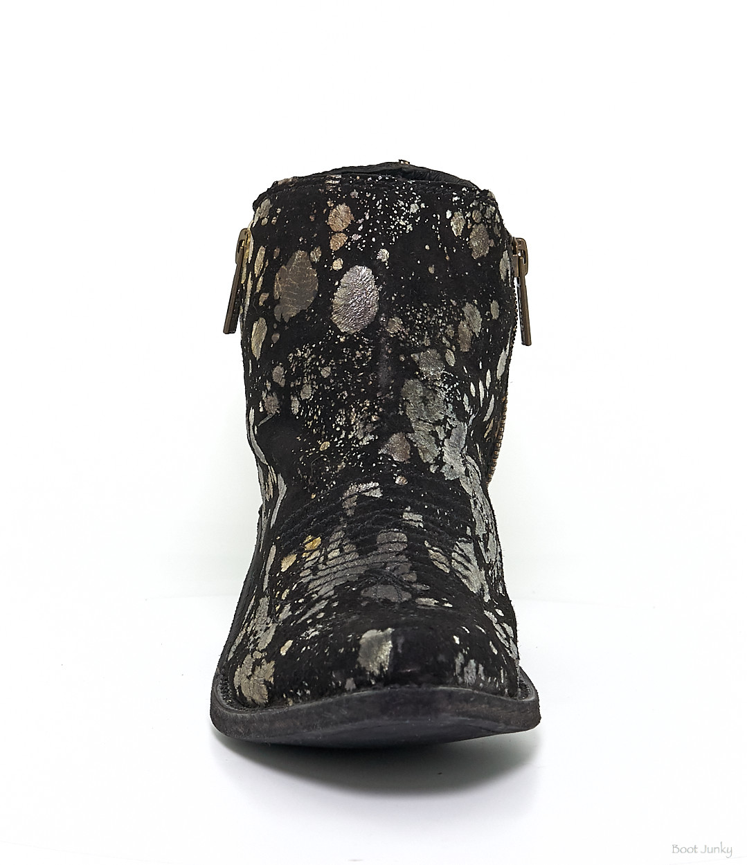 LB712936 LIBERTY PISA BLACK JET MULTI METALLIC METALLIC METALLIC DOUBLE ZIP BOOTIE 3de77d LB712936 LIBERTY PISA BLACK JET MULTI METALLIC METALLIC METALLIC DOUBLE ZIP BOOTIE 3de77d