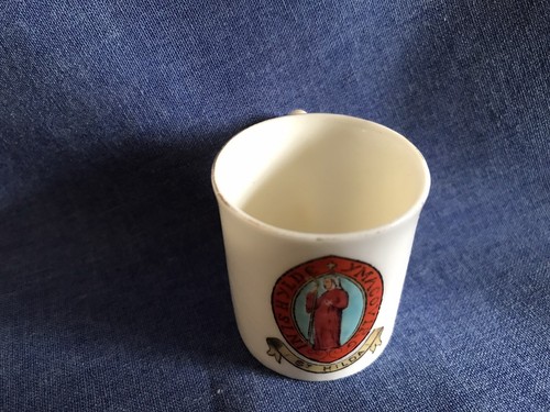W H Goss. Cina crestata. ��Santa Hilda ��. ��(GOS1)�� - Foto 4 di 6