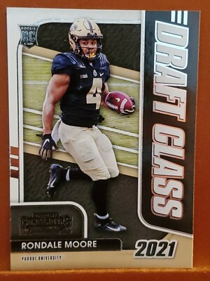 2021 Panini Contenders Draft Picks Draft Class #14 Rondale Moore PURDUE