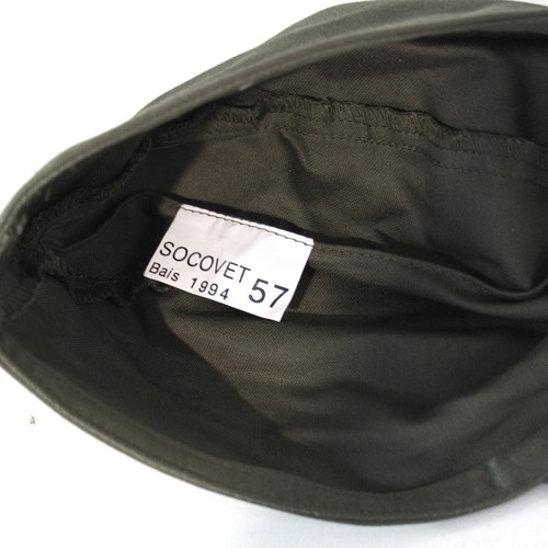 Genuine Surplus French Army Rounded Peak Olive Fatigue Cap Supergrade - Picture 6 of 7