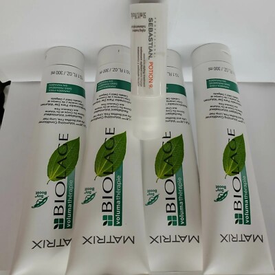 Biolage FULL LIFT VOLUMIZING COND 10 OZ  (PACK OF 4 )  NEW. FREE POTION 9 LITE