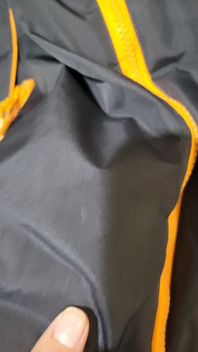 BIG CHILL Freestyle Fleece Lined Hooded Warm Winter Jacket Boys 18 Gray & Yellow - Picture 7 of 16