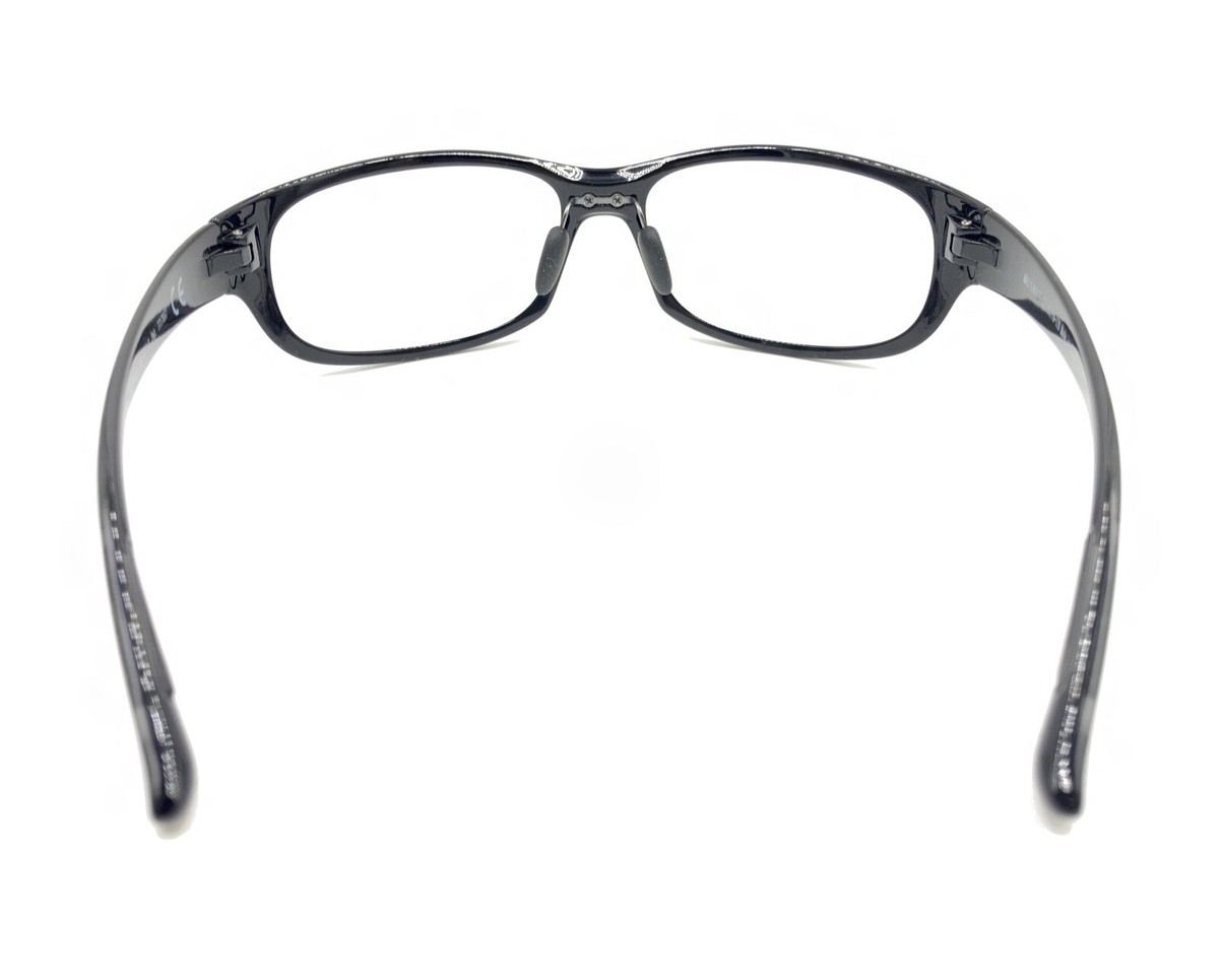Maui Jim Twin Falls MJ 417-02J Black Wrap Sunglasses Frames