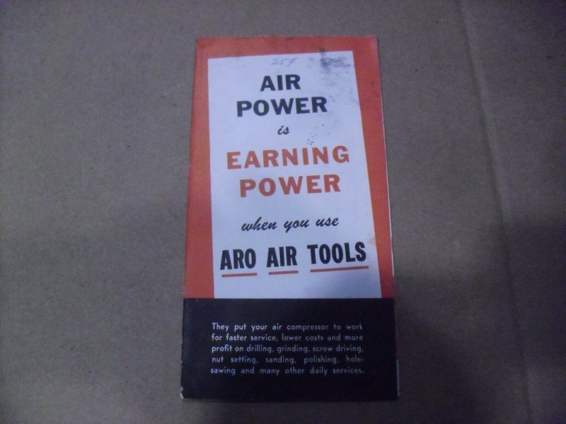 Vintage ARO Air Tool Booklet