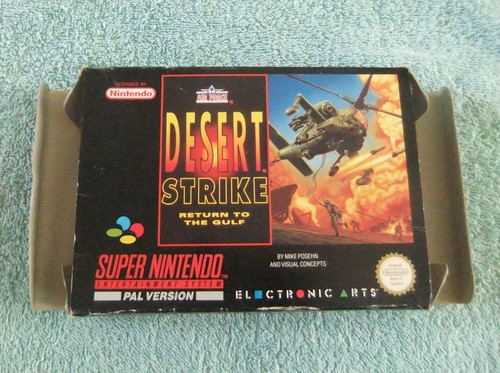 DESERT STRIKE RETURN TO THE GULF SUPER NINTENDO / SNES SPIEL *KOMPLETT* - Bild 5 von 7