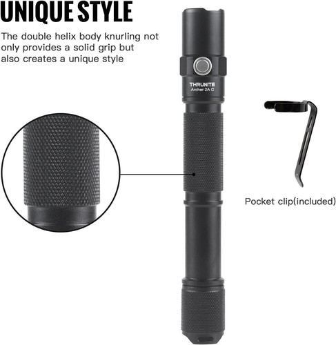 Linterna recargable LED ThruNite Archer 2A C, caja abierta CW - Imagen 5 de 10