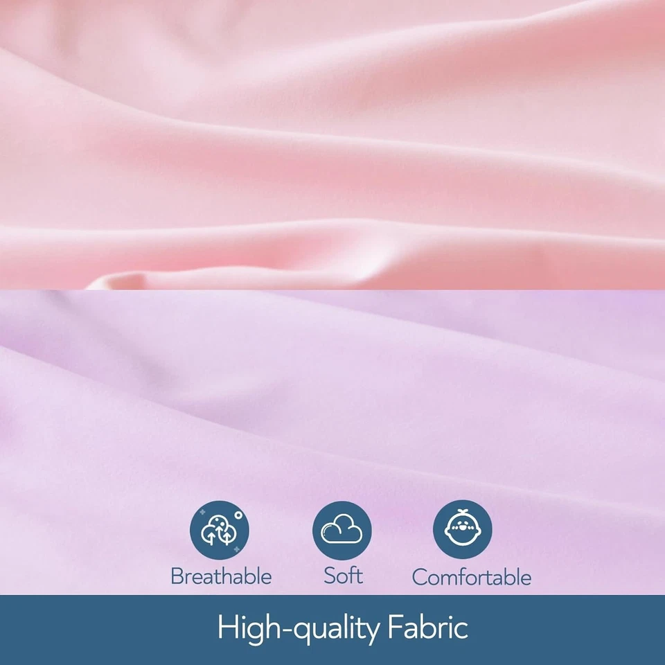 Paquete de 4 sábanas ajustables para cambiador de pañales 32"x16" Foto 2 de 4