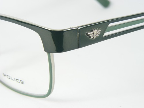 POLICE Junior /Kids VK527 0SHD GREEN EYEGLASSES GLASSES METAL FRAME 47-14-130mm - Picture 5 of 11