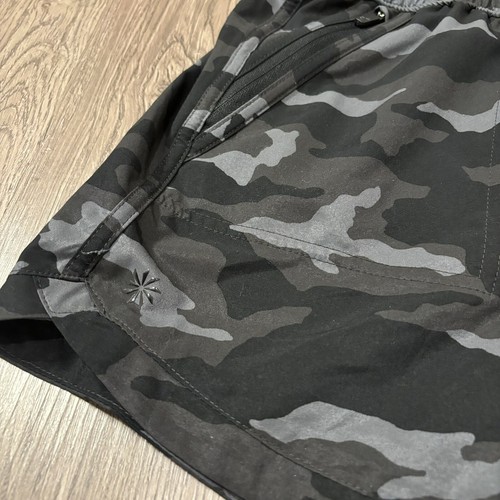 Athleta Girl On The Go Romper Gray Black Camouflage Girls Youth XL/14 - Picture 2 of 4