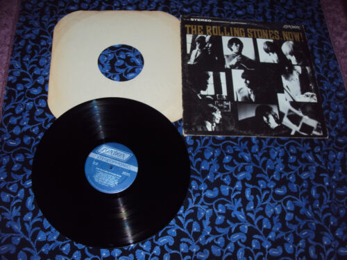 THE ROLLING STONES, NOW! 1964 PS-420 1st Stereo London Records "blind man" quote - Imagen 2 de 7