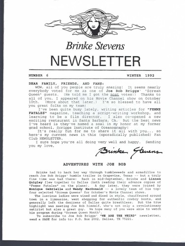 Brinke Stevens signierte Fotos und mehr - Bild 1 von 6