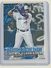 2022 Topps Series 1 Vladimir Guerrero Jr. Blue Jays Welcome To The Show WTTS-24