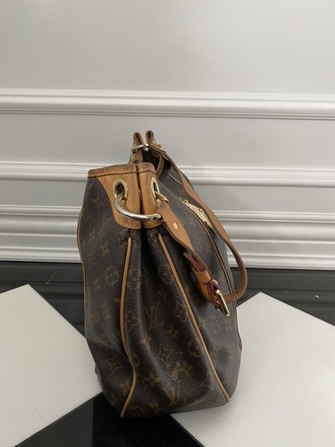 Authentic Louis Vuitton Monogram Shoulder Handbag Brown Vintage - Picture 8 of 12